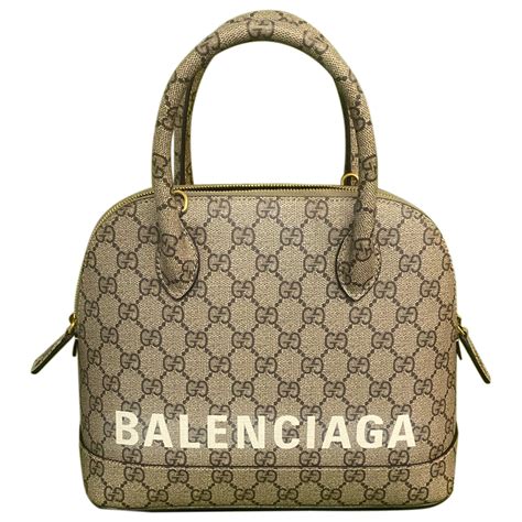 gucci and balenciaga handbag|balenciaga gucci puffer.